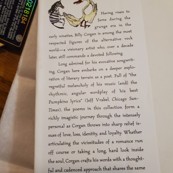 Billy Corgan Signed Poetry Book - Picture 8 of 12